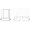 Душевая кабина Parly EC1221L 120х80