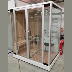 Кабина с финской сауной FRANK F920L левосторонняя 200х130 см