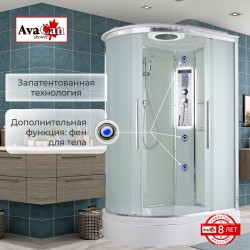 Душевая кабина EM3812RLED