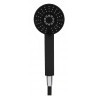 Душевая кабина Black&White Galaxy 8001900 с гидромассажем профиль Черный задняя стенка Белая