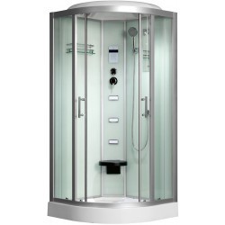 Душевая кабина Frank F605 с баней 90х90 см