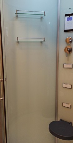 Душевая кабина Frank F605 с баней 90х90 см
